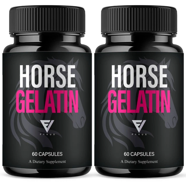 HorseGelatin Natural Male Vitality Support Supplement